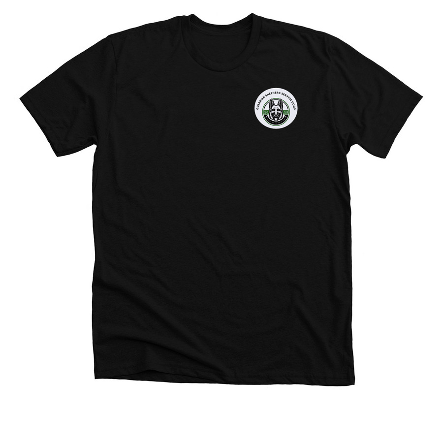 Helping Veterans Win The War At Home, a Solid Black Blend Premium Unisex Tee