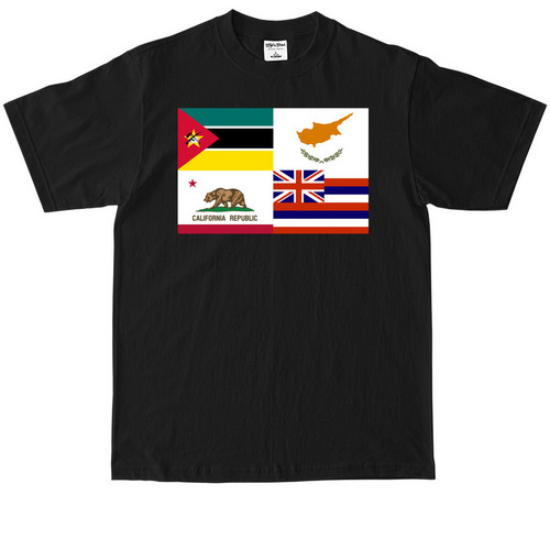 Flag, a Black Max Heavyweight Tee