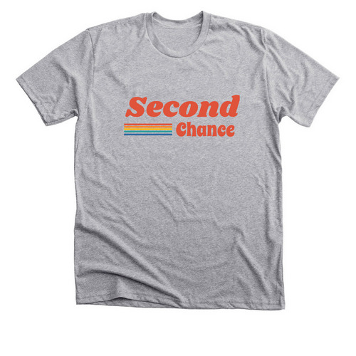 Retro, a Athletic Heather Premium Unisex Tee