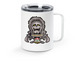 Company Merch, a White Stainless Steel Travel Mug