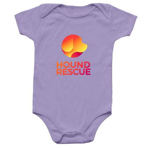 Future Hound Rescuer, a Lavender Infant Onesie