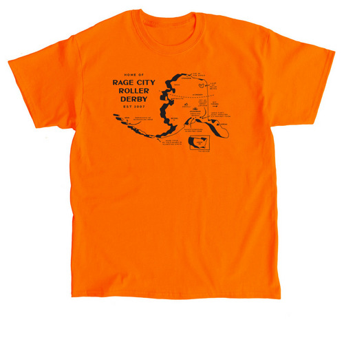Rage City All Stars Tournament Travel, a Orange Classic Unisex Tee