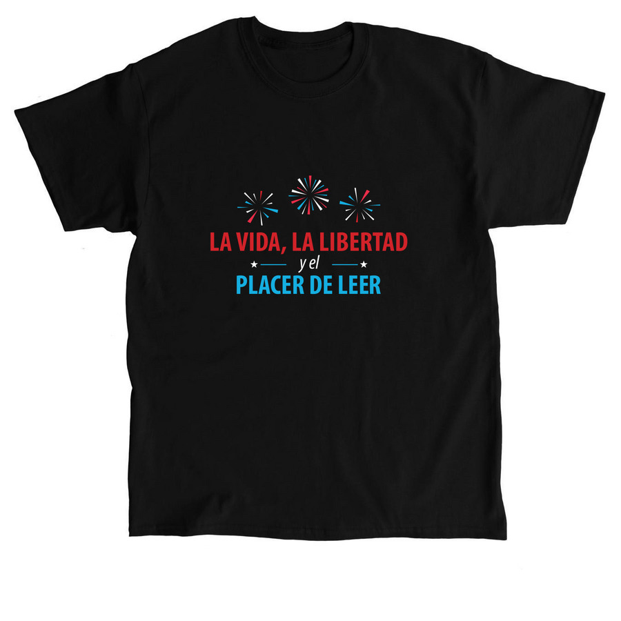 Pursuit of Reading - Spanish Lang. Version, a Black Classic Unisex Tee