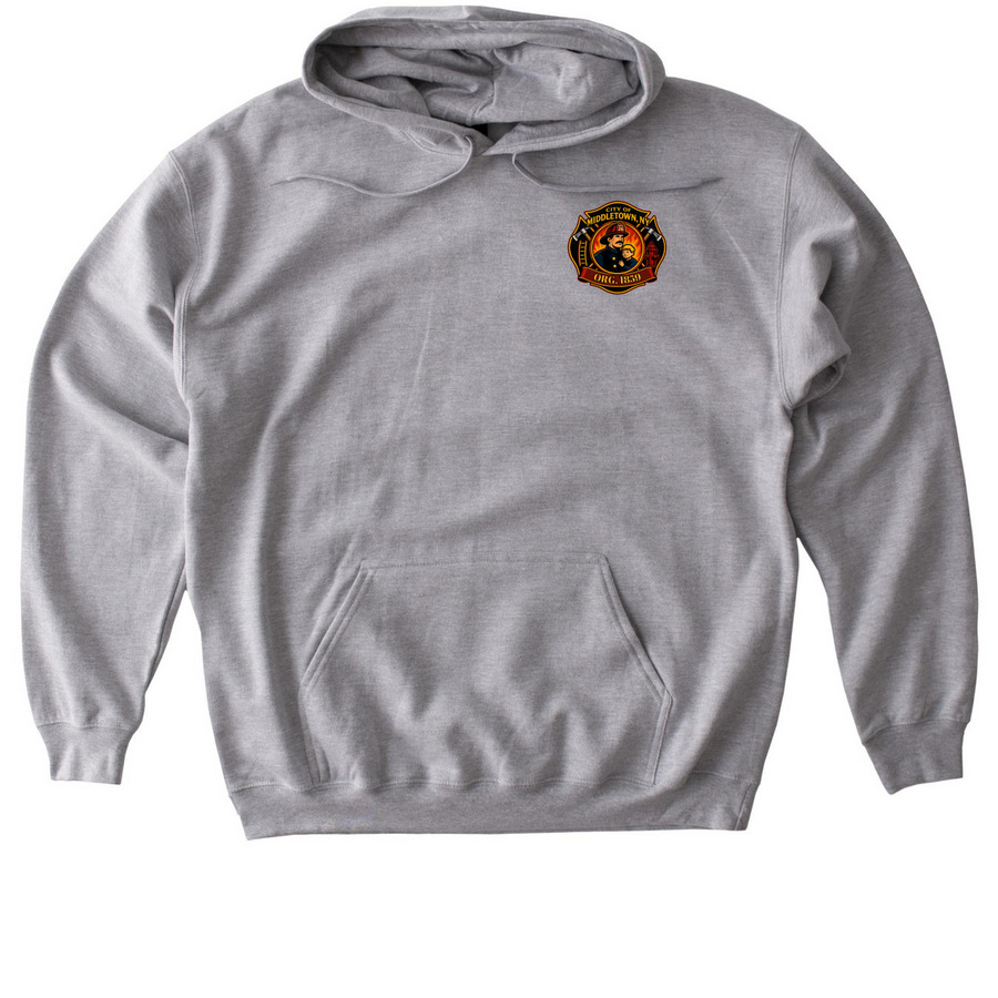City of Middletown F.D. Parade Shop, a Sport Grey Gildan Softstyle Pullover Hoodie