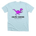 The LOVEfromLEVI Crush Cancer Tee, a Heather Ice Blue Premium Unisex Tee