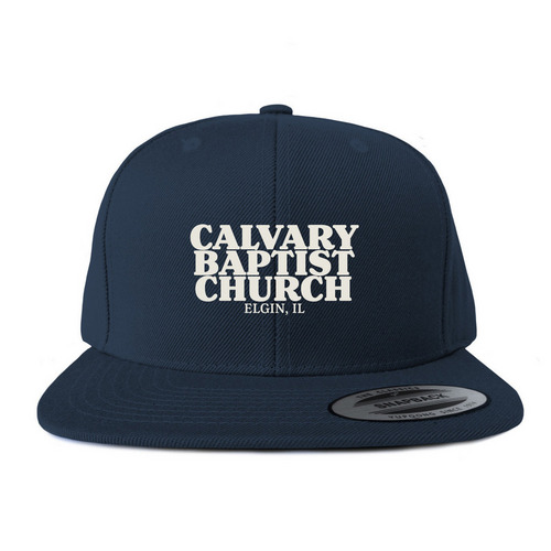 CBC Snapback, a Dark Navy Snapback Hat