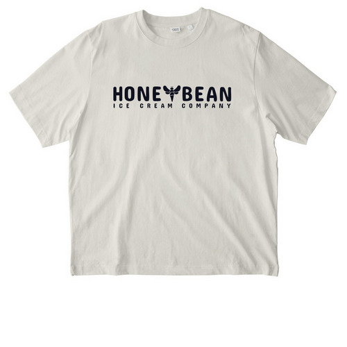 Life is better with an ice cream cone, a Natural Raw Stanley/Stella Unisex Freestyler Heavyweight Tee