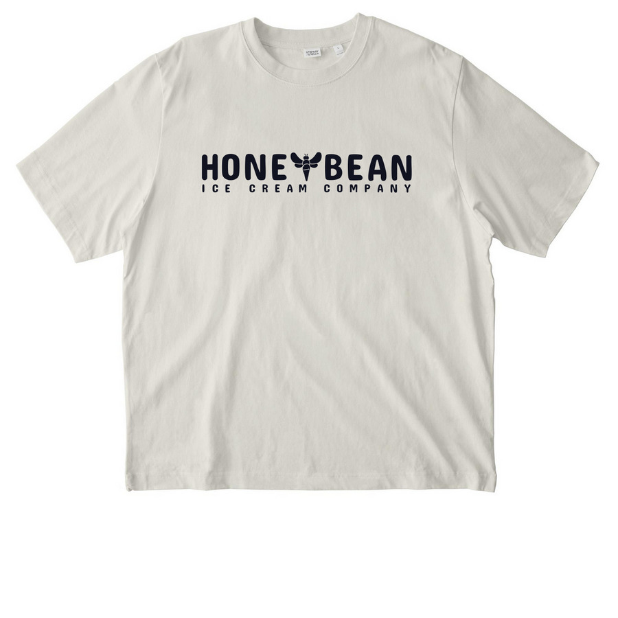 Life is better with an ice cream cone, a Natural Raw Stanley/Stella Unisex Freestyler Heavyweight Tee