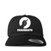 F*ck Deadbeats Hats, a Black Printed Classic Baseball Cap