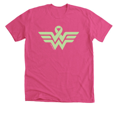 Wonder Woman, a Berry Premium Unisex Tee