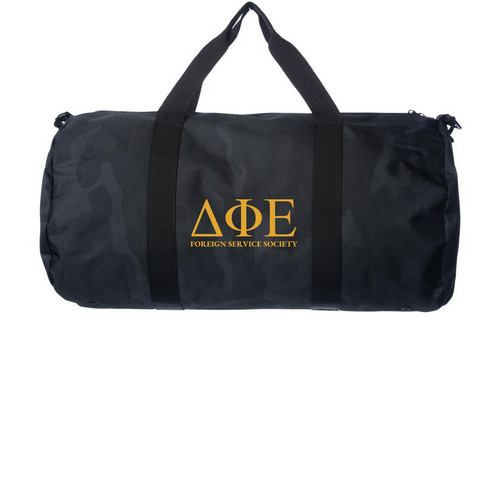 "The retreat" Bag pt.2, a Black Camo Day Tripper Duffel Bag