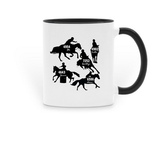 Rebrand DRE 25-26 Rodeo Team Mug, a Black Two-Tone Ceramic Mug