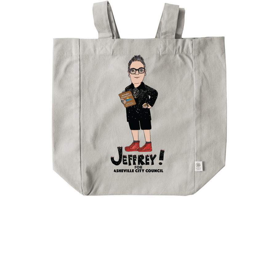 Tote Bag, a Natural Recycled Cotton Tote Bag