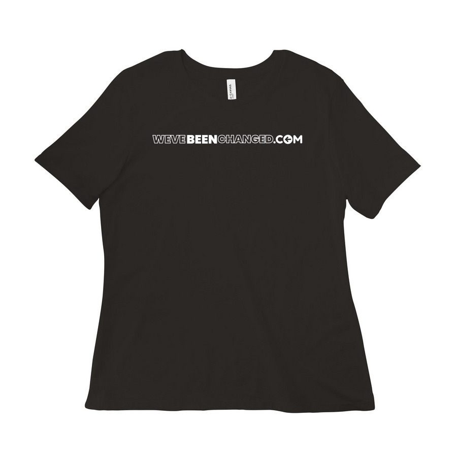 Outreach Shirts, a Black Women?s Relaxed Cotton Tee