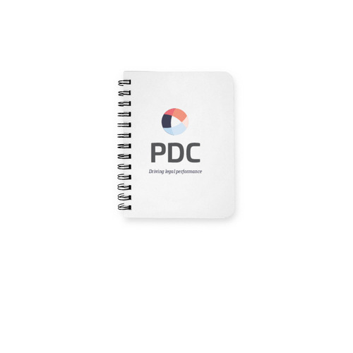 PDC Notebook&nbsp;, a White Spiral Notebook