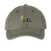 BLES Caps, a Olive Printed Pigment Dye Baseball Cap