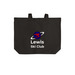 Lewis Ski Club - Tote Bags, a Deep Black