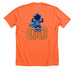 Otto Strong&nbsp;, a Heather Orange Premium Unisex Tee (back-view)