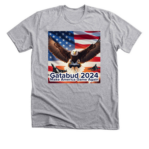 Gatabud 24 Tee, a Athletic Heather Premium Unisex Tee