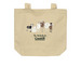 Underfoots Tote Bag, a Oyster Organic Cotton Tote Bag