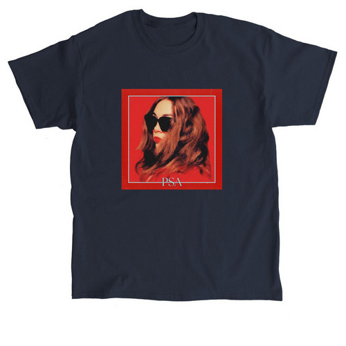 ?PSA ALBUM LINE?, a Navy Classic Unisex Tee