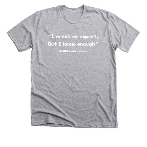 Slogan by popular demand!, a Athletic Heather Premium Unisex Tee