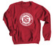 Classic SERC Gear, a Cardinal Red Crewneck Sweatshirt