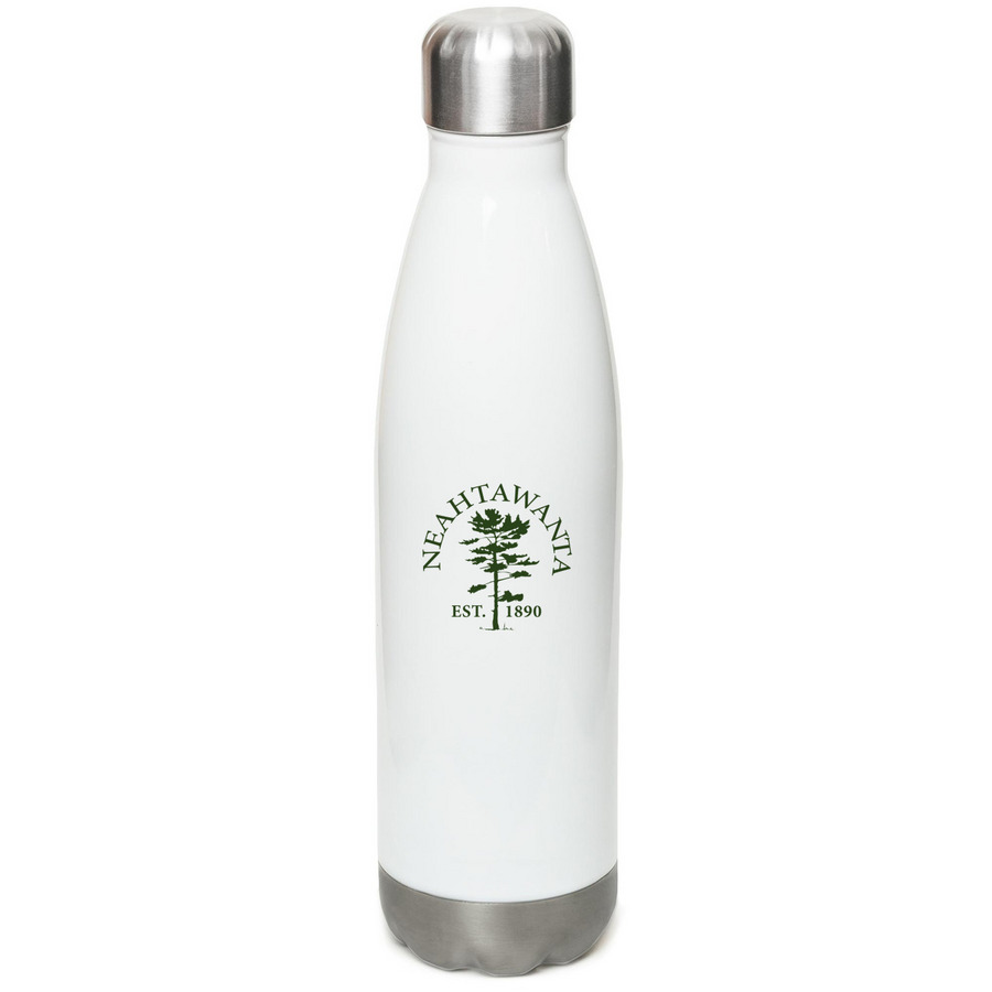 Water Bottles, a White Stainless Steel Water Bottle