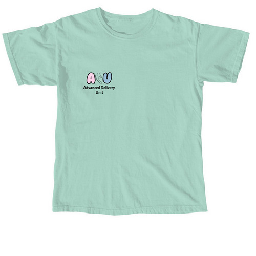 ADU Birthdays, a Chalky Mint Comfort Colors Unisex Tee