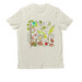 American Chestnut, a White Sand Allmade Organic Cotton Unisex Tee