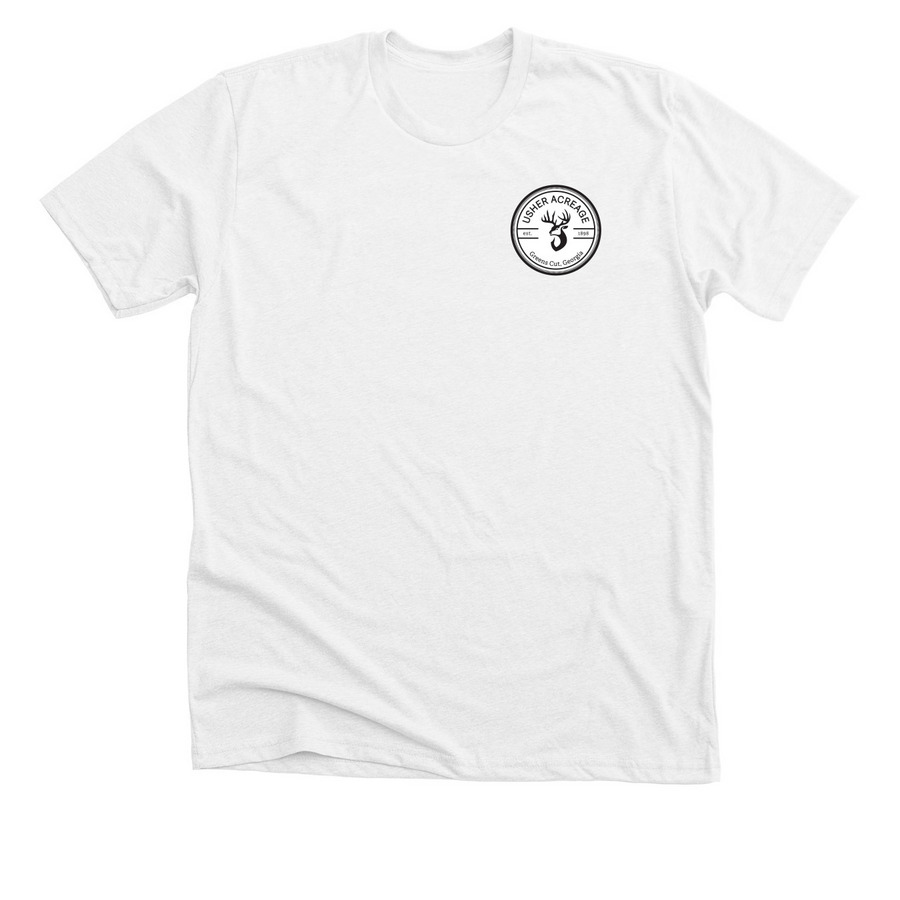 Saturday Down South, a Solid White Blend Premium Unisex Tee