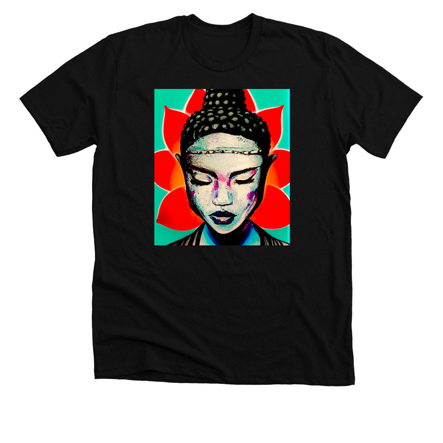 Saint Fleur, a Solid Black Blend Premium Unisex Tee