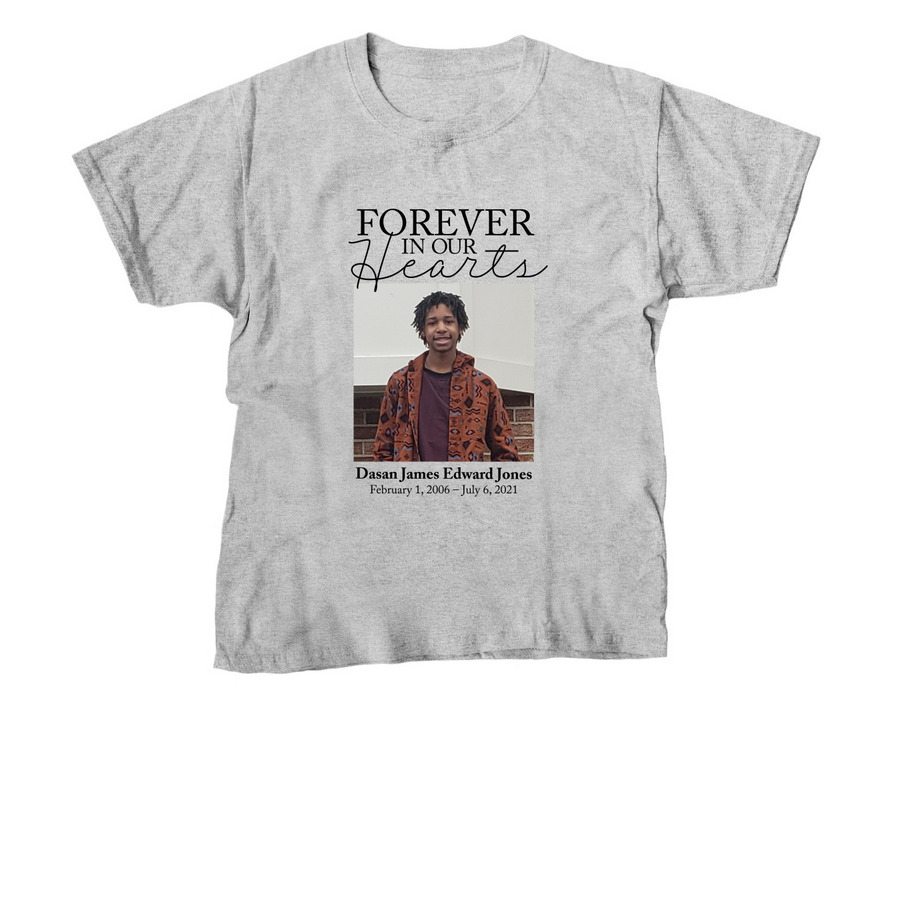 The Dasan Jones Foundation&nbsp;, a Sport Grey Youth Unisex Tee