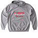 Crimson Bears Cheer Mom 3, a Sport Grey Gildan Softstyle Pullover Hoodie
