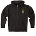 BGS LCS Zip Up, a Black Heavyweight Zip Up Hoodie