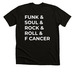 DB F Cancer, a Solid Black Blend Premium Unisex Tee