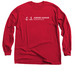 Volunteer Shirt, a Red Classic Long Sleeve Tee