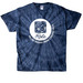 Cinema Role Logo & Tagline: Dark Mode, a Navy Classic Tie Dye Tee