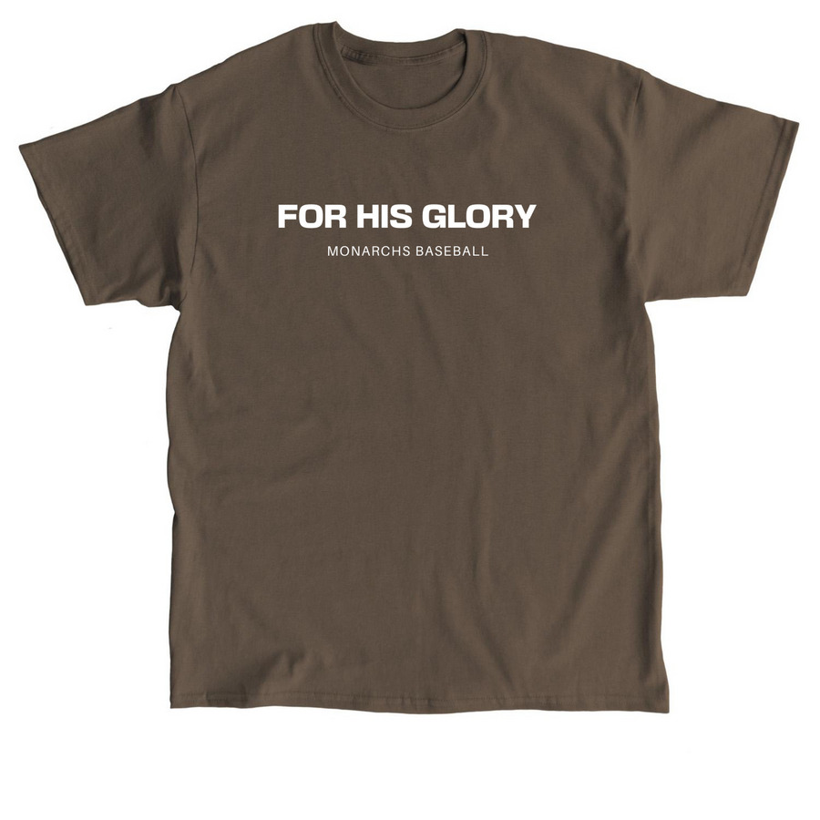 for his glory&nbsp;, a Dark Chocolate Classic Unisex Tee