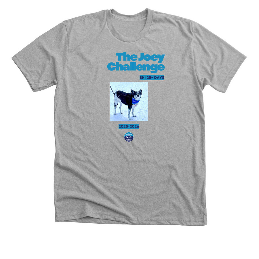 Joey Challenge, a Athletic Heather Premium Unisex Tee