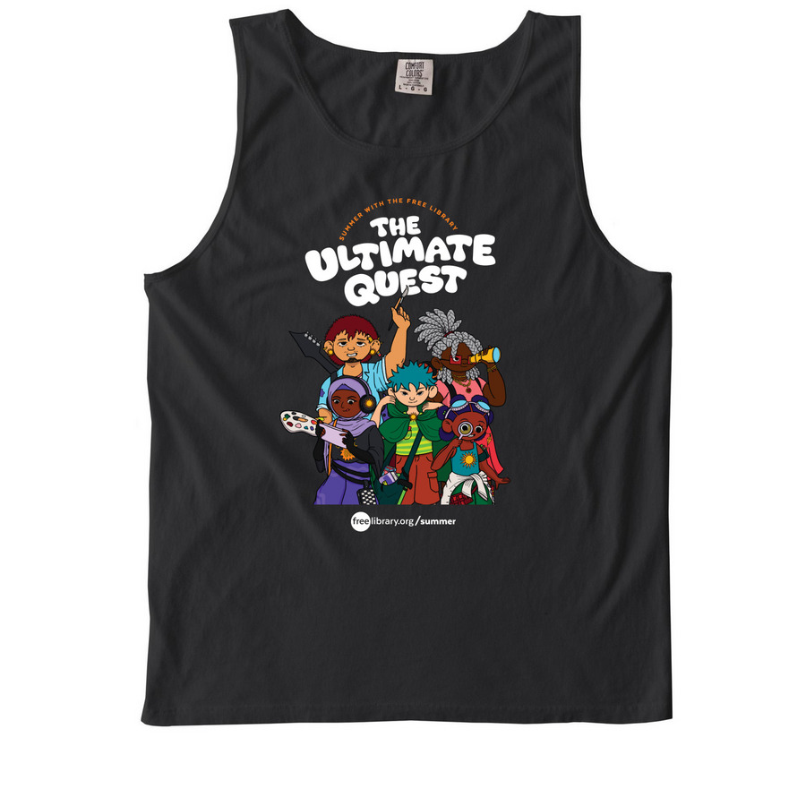 Summer 2026: The Ultimate Quest, a Black Comfort Colors Tank Top
