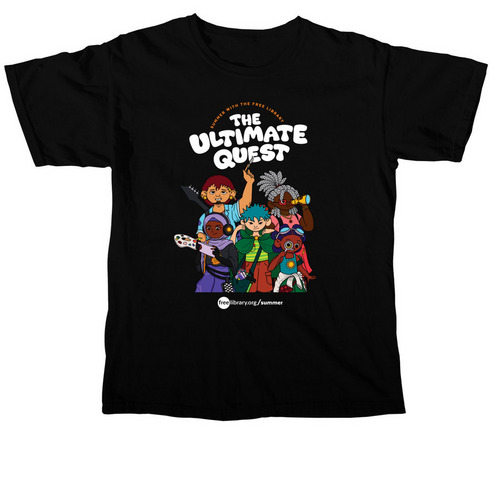 Summer 2026: The Ultimate Quest, a Black Comfort Colors Unisex Tee
