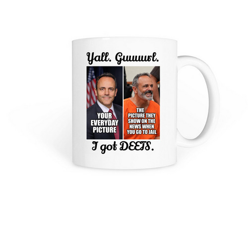 Matt Bevin Yall Mug, a White Coffee Mug