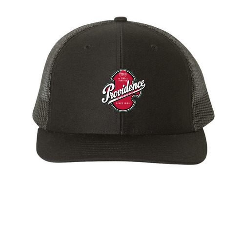 "Beer Run" Hats, a Black Printed Snapback Trucker Cap