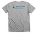 WUMC Inclusion 2026, a Athletic Heather Premium V-Neck Tee (back-view)