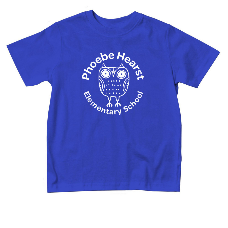 Toddler Classic Owl Design, a Royal Blue Toddler Tee