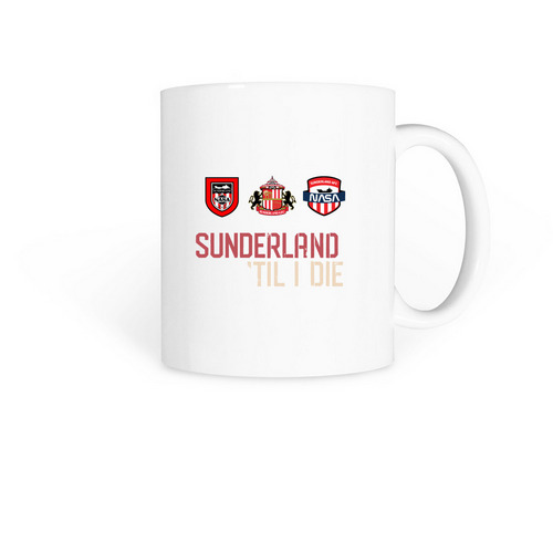 Sunderland 'Til I Die Mug, a White Coffee Mug