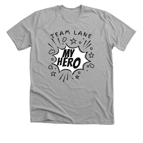 Team Lane, a Athletic Heather Premium Unisex Tee