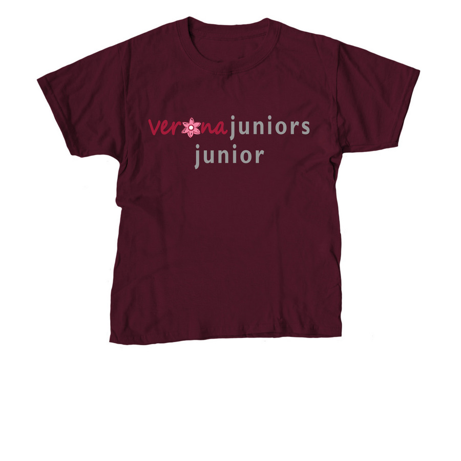 Verona Juniors Classics Collection - youth, a Maroon Youth Unisex Tee
