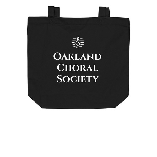 OCS Tote Bag, a Black Organic Cotton Tote Bag